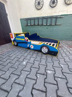 Dětská Postel ,formule (modra) - 9