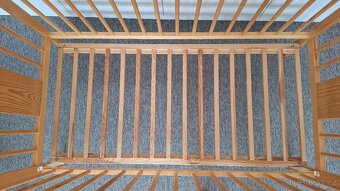 Dětská postýlka TOMI XIX, vyndávavací příčky, stahovací bok - 9