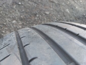 Prodám sadu Orig ALU kol Mercedes 225/55R17 letní - 9