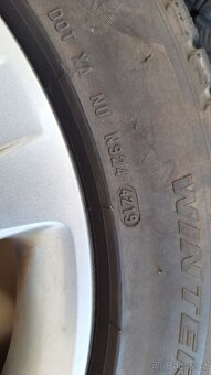 Sada disků Opel 17" 5x120 zimní pneu 225/50 R17 6-7mm - 9