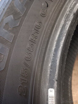 215/65R16C LETNÍ PNEU 2KS BRIDGESTONE - 9