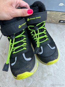 Dětské zimní zateplené boty Alpine Pro Veso vel 29 - 9