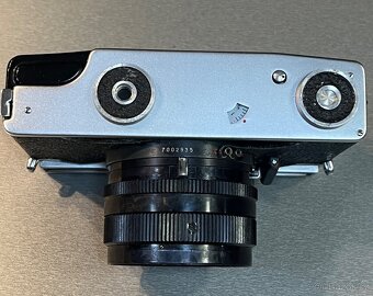 Ruský fotoaparát Sokol Automat + Industar-70 2,8/50 + pouzdr - 9