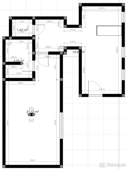 Bez RK pronájem 2+kk, Přerov, Kratochvílova - 9