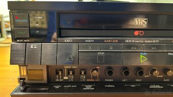 JVC HR-D725E Vintage HiFi Stereo video, vzácné + ovladač - 9