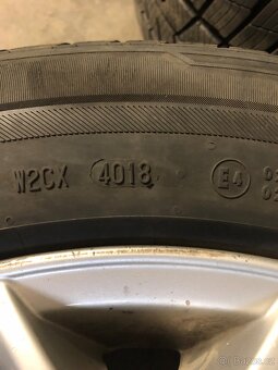 Bmw e53 x5 zimní sada alu kol 18” - 9