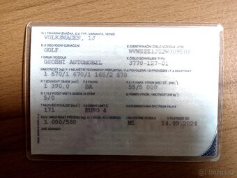 Volkswagen golf IV 1.4i 16V 55 kW rv 2001 - 9