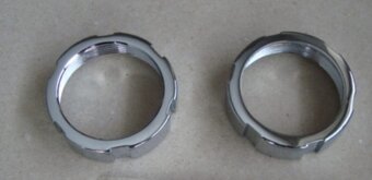 Výfuky kolena matice objímky řídítka rámeček předního světla - 9