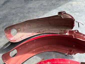 Predám zadní blatník JAWA 250 350, panelka kývačka - - 9