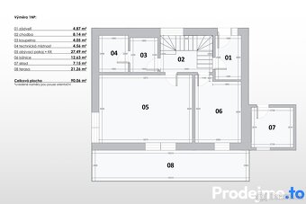 Prodej rodinného domu č. 2 - 5+kk, 125 m2 - Beřovice - 9