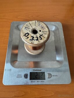 Měděný drát - různé průměry (0,12 až 1,8 mm) - 9