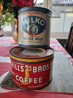 Stará plechovka od kávy - USA - 9