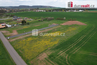Prodej stavebních pozemků 798 m2 - 1930 m2- Vroutek - 9