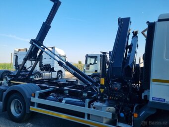 MAN TGL 12.220 RUKA HIAB 088 + NOSIČ KONTEJNERU - 9