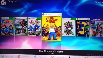 XBOX 360 Slim, 250GB, RGH, spoustu her viz fotky - 9