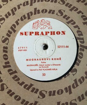 STAROŽITNÉ ORIGINÁLNÍ GRAMOFONOVÉ DESKY 229KS - 9