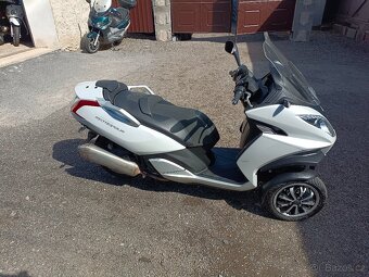 Peugeot metropolis 400 Stačí řidičák skupiny B Kufr, Bílý - 9