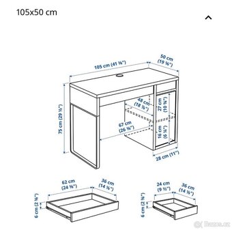 Psací stůl a židle - 9