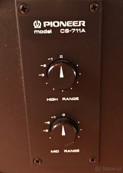VINTAGE RARITNÍ REPRO PIONEER CS 711 (ROK 1976) - 9
