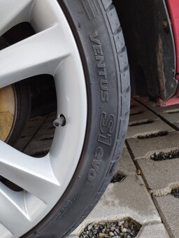 Alu disky 7J x 17 et43 rozteč 5x100 + pneu - 9
