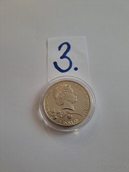 Stříbrná investiční mince Český Lev 2017 - 9