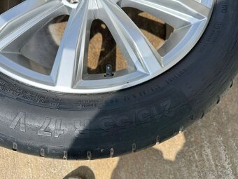Sada Alu kol 5x112 R17 VW London 3G0601025D, pneu 215/55/17 - 9