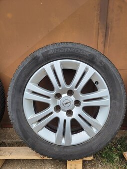 Originál alu kola Opel R16 5x110 6,5j ET 39 - 9