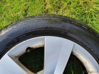4x AL kola 15" Škoda original + pneu letní 185/60 R15 - 9