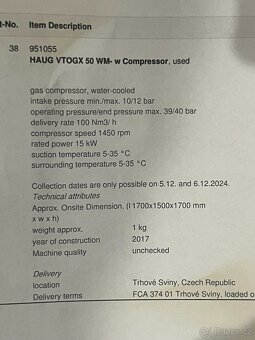 Kompresor Haug 40bar - 9