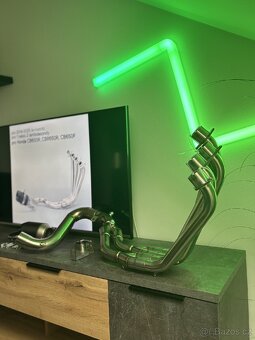 Kompletní výfukový svod s přípravou na 2 lambdasondy Honda - 9