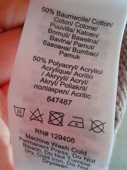 Dlouhý krásný svetr s rolákem 50/54 - 9