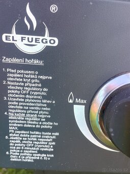 Plynový gril zn. ELFUEGO Dayton - 9