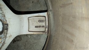 Originální kola Audi s pneu 225/60 R16 V XL 7,5Jx16H2 - 9