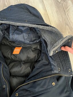 Zimní péřová panská parka/bunda Hugo Boss - 9
