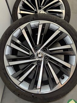 Prodám kompletní sadu letních kol pro Škoda superb - 9