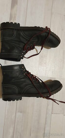 Jack Jones Classic kožené kotníkové lehké boty  vel. EUR 42 - 9