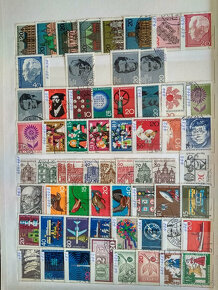 Poštovní známky v albu - protektorát - 9