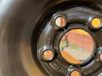 Letní plechová sada 5x100 + pneu 185/65/15 Fabia Polo Ibiza - 9