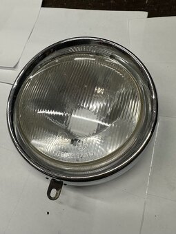 ORIG: nové prední svetlo JAWA 250 350 pan, ČZ 175, uloženka - 9
