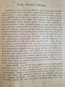 Bylinkářství 1900? Kniha o domacím léčení velmi používaná. - 9