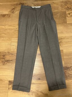 PÁNSKÝ SPOLEČENSKÝ ŠEDÝ OBLEK vel. 50 - 9