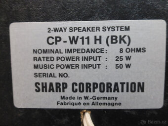 stereo věž SHARP - 9