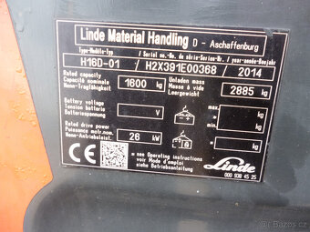 VZV LINDE H16D-01 DIESEL, TP+RZ - 9