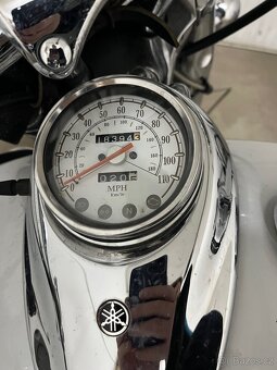 Yamaha Dragstar 650 bílá rv 2007 - 9
