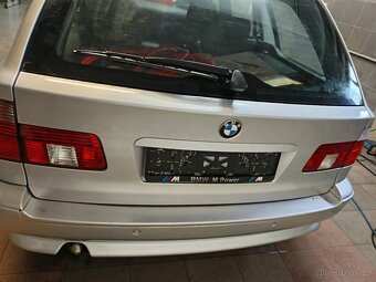 BMW E39 dveře TOP stav titan Silber - 9
