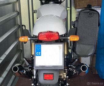Prodám brašny Cafe reacer + držáky Royal Enfield Interceptor - 9