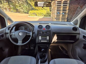VW Caddy 1.9 TDI bez DPF, serviska, STK - 9