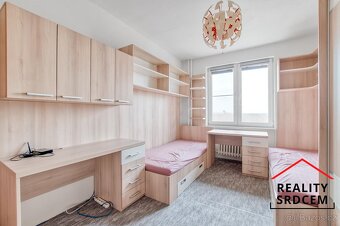 Pronájem zařízeného bytu 3+1 s lodžií, 77 m2, ul. U Kapličky - 9