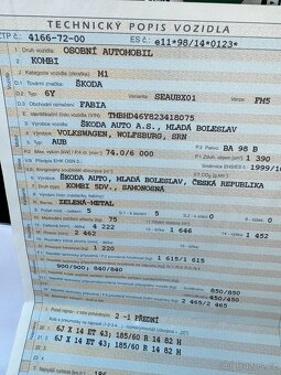 Fabia combi, 1,4 16V, Klimatizace - 9