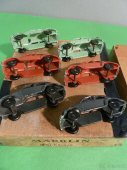 6 Märklin VW Pretzel Beetle v dealerské krabici 55199 cca 19 - 9